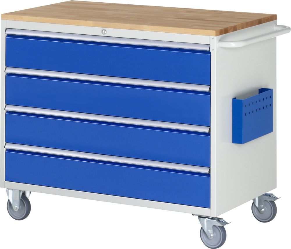 Produktbild RAU Montagewagen Serie 7000 Tragfähigkeit 450 kg Gestell RAL 7035