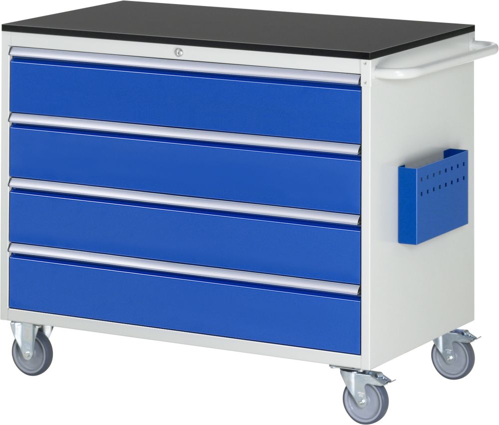 Produktbild Rau Montagewagen Serie 7000 4 Schubladen Größe Tragfähigkeit 450 kg Breite 1145 mm