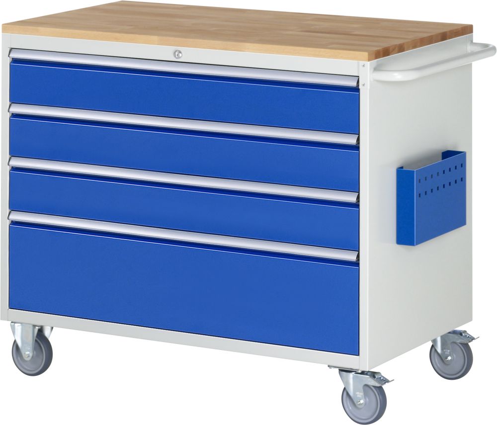 Produktbild RAU Montagewagen 7000 Breite 1145 mm 2 Bockrollen und 2 Lenkrollen