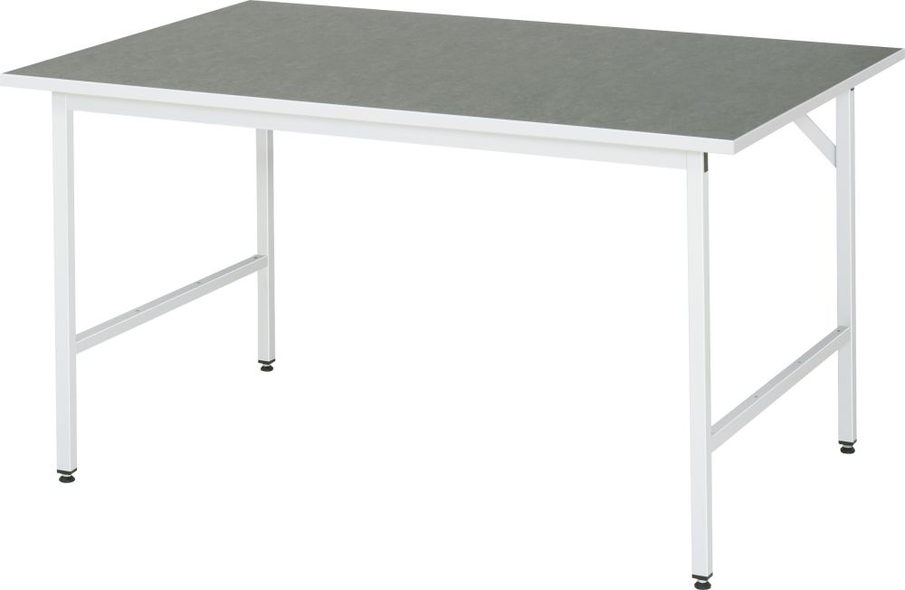 Produktbild Rau Arbeitstisch Serie Jerry Breite 1500 mm RAL7035