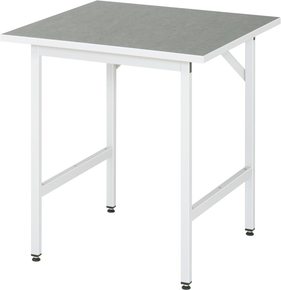 Produktbild Rau Arbeitstisch Serie Jerry Breite 750 x 800 mm RAL7035
