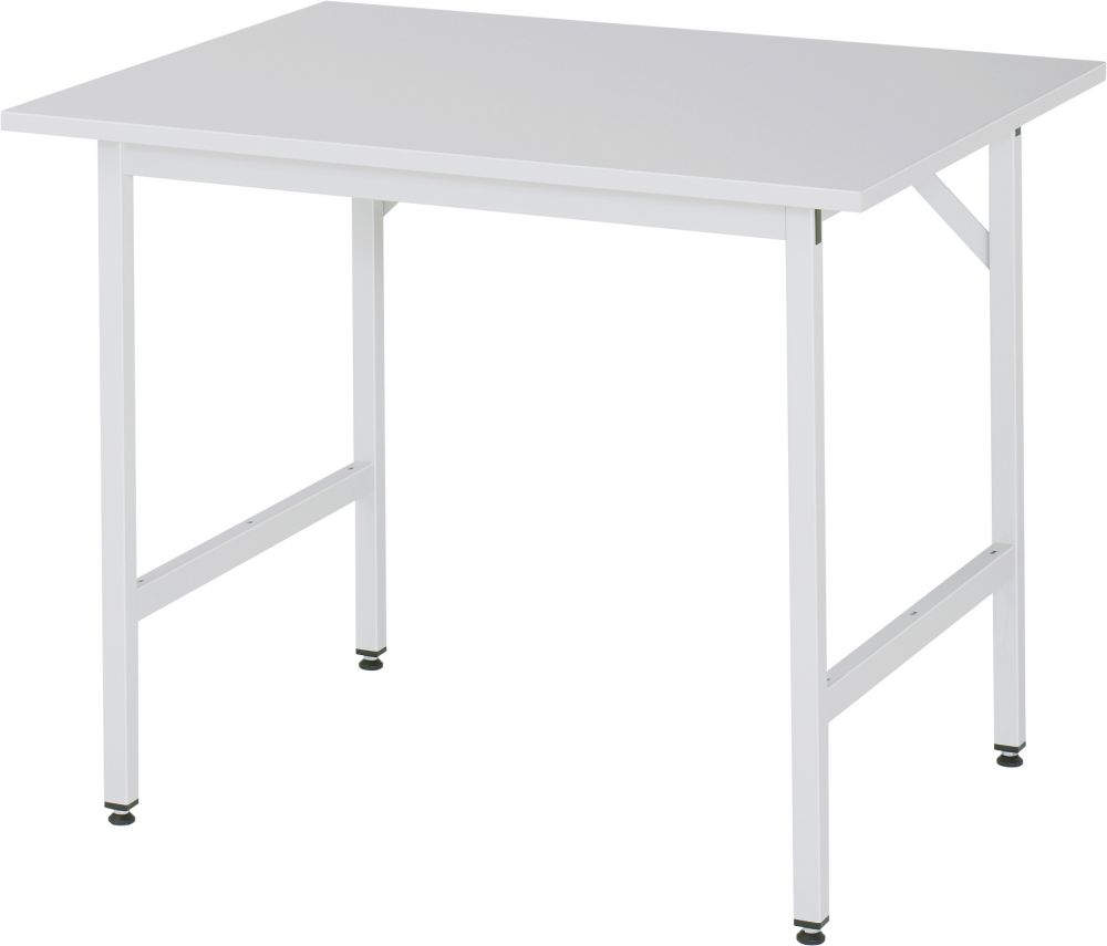 Produktbild Arbeitstisch Serie Jerry 1000 x 800 mm Farbe RAL7035