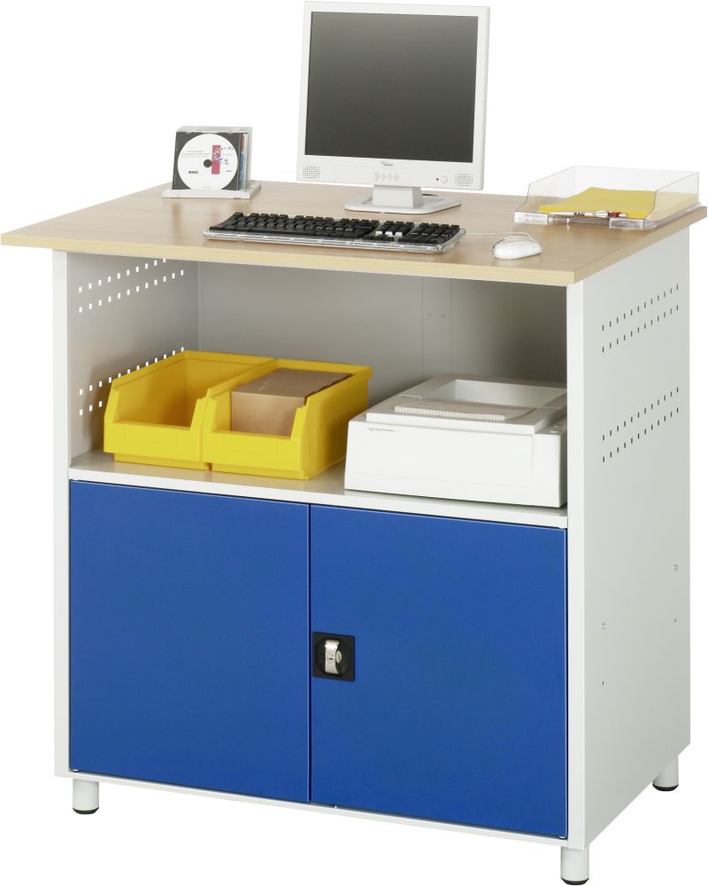 Produktbild RAU Computer Tisch Modell 1022 Breite 1100 mm