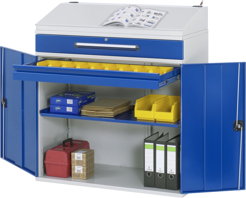 Produktbild RAU Beistellschrank Stehpult Modell 03 Breite 1100 mm