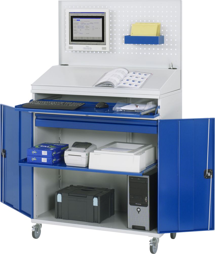 Produktbild Rau Computer-Schrank Modell 61 Höhe 1895 mm