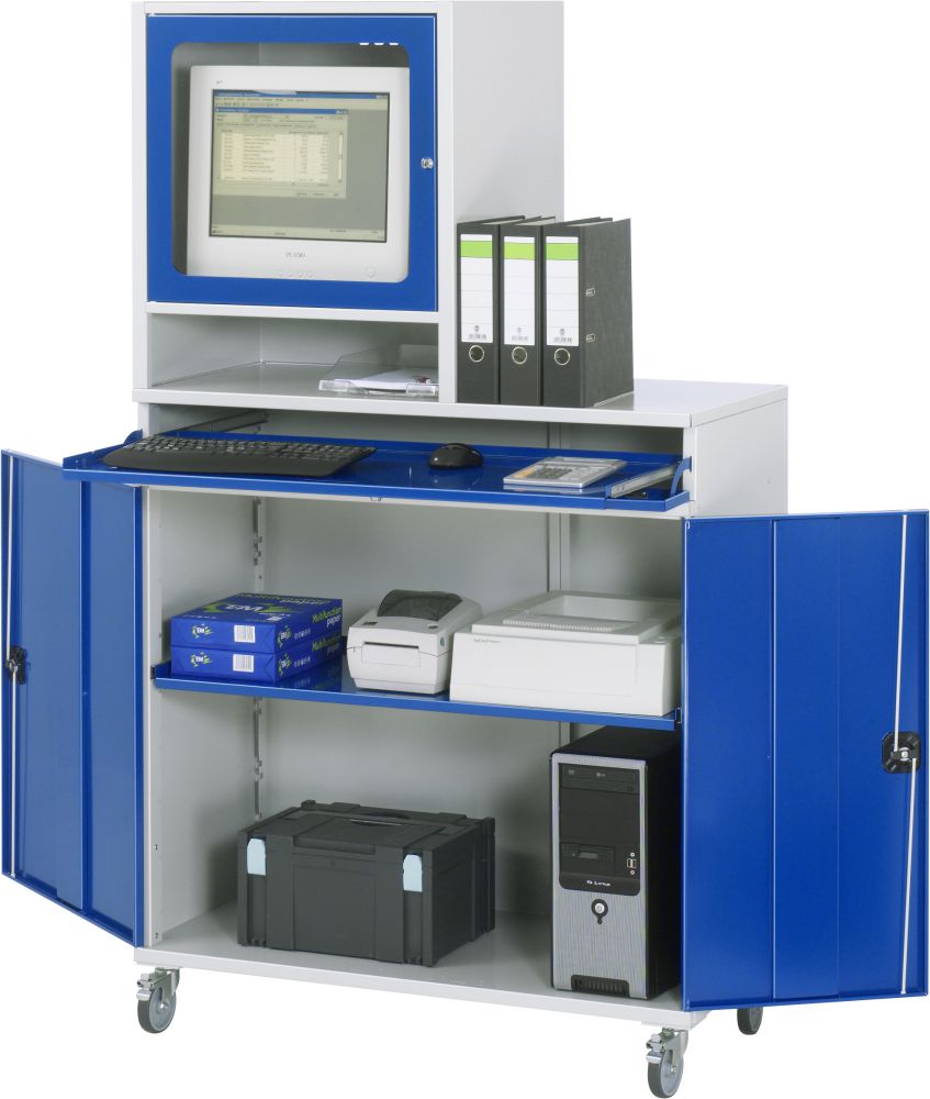 Produktbild Rau Computer Schrank Modell 65 Höhe 1895 mm