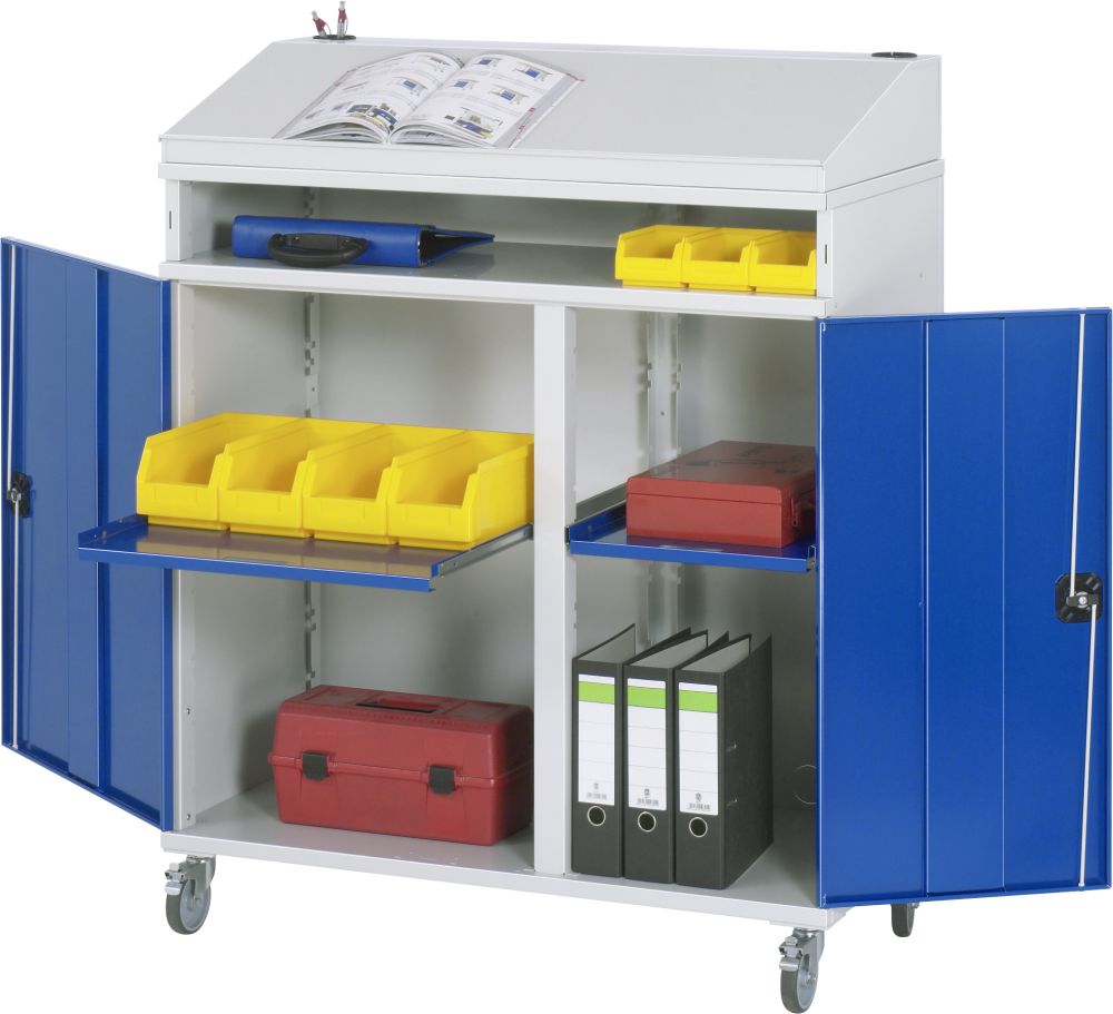 Produktbild Rau Beistellschrank Stehpult Modell 01 Breite 1100 x 520 x 1345 mm