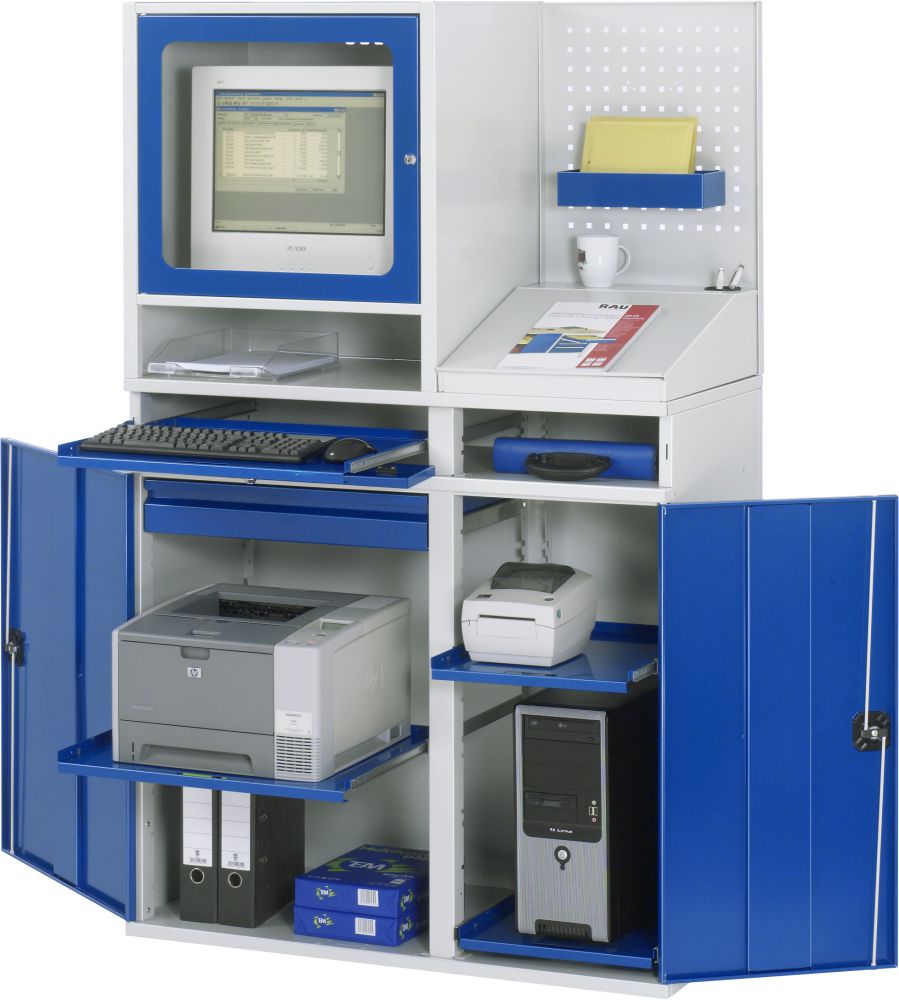 Produktbild Rau Computer-Schrank - Modell 68 ﻿Höhe 1770 mm