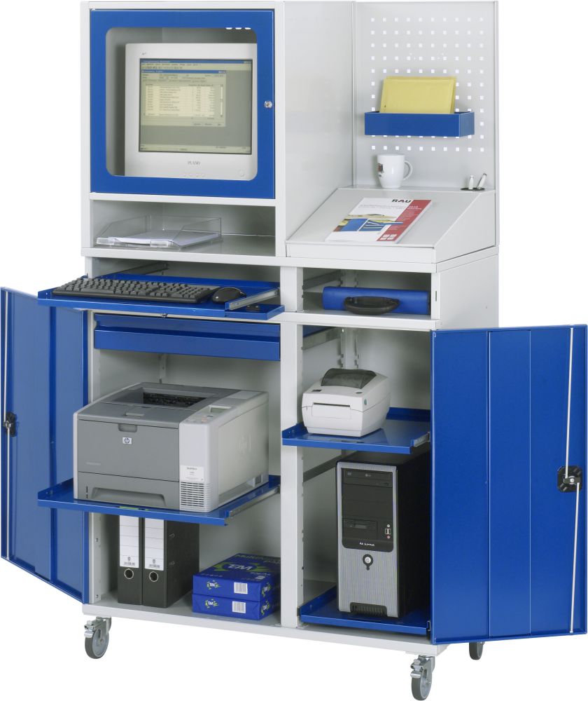 Produktbild Rau Computer Schrank Tiefe 520 mm Modell 68