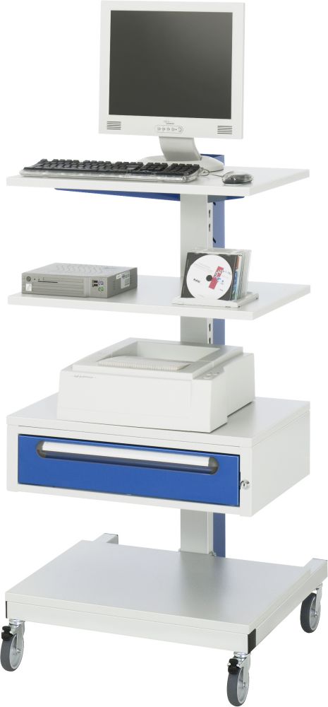 Produktbild RAU Computer Ständer Modell 6002 Höhe 1230 mm bild 2