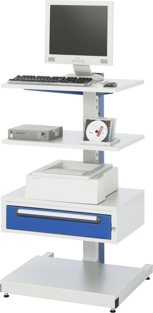 Produktbild RAU Computer Ständer Modell 6002 Höhe 1140 mm bild 2