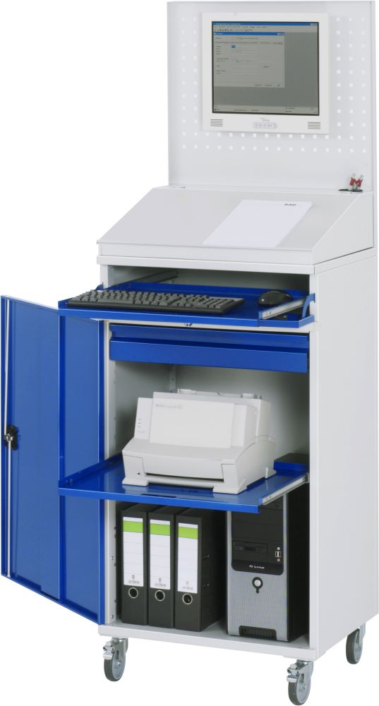 Produktbild Rau Computer-Schrank Modell 61 Breite 650 mm