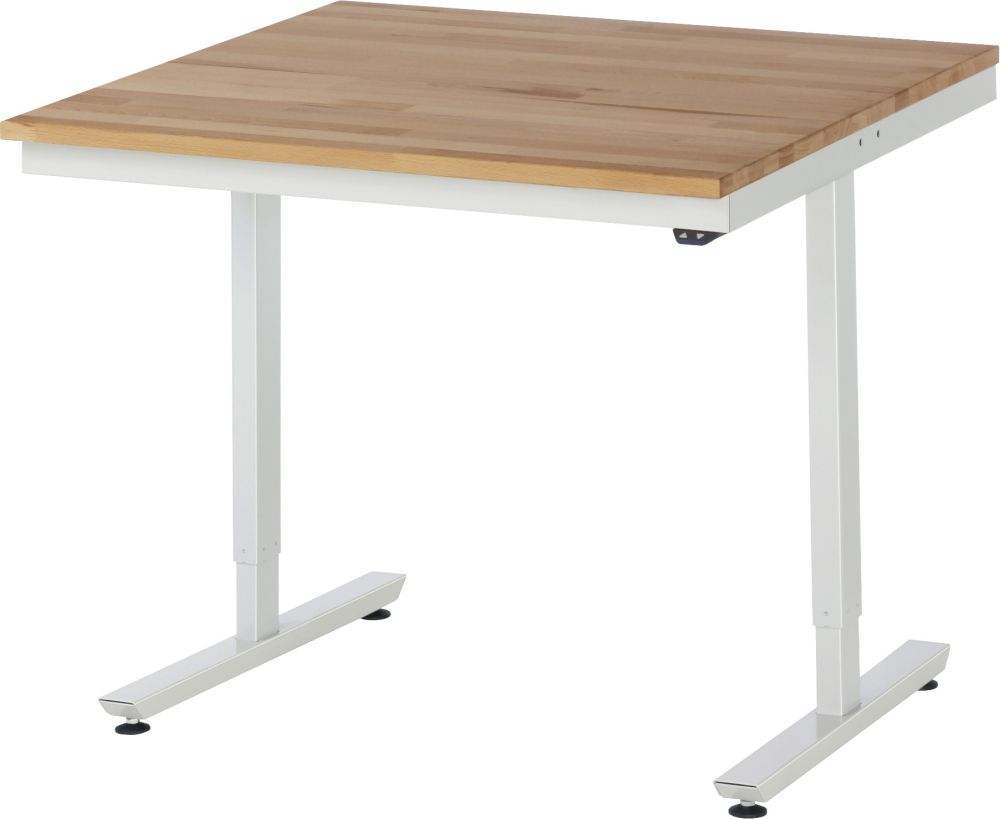 Produktbild RAU Arbeitstisch Serie adlatus 150 Breite 1000 mm x Tiefe 1000 mm