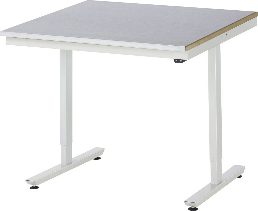 Produktbild Arbeitstisch Serie adlatus 150 RAL7035 1000 x 1000 mm