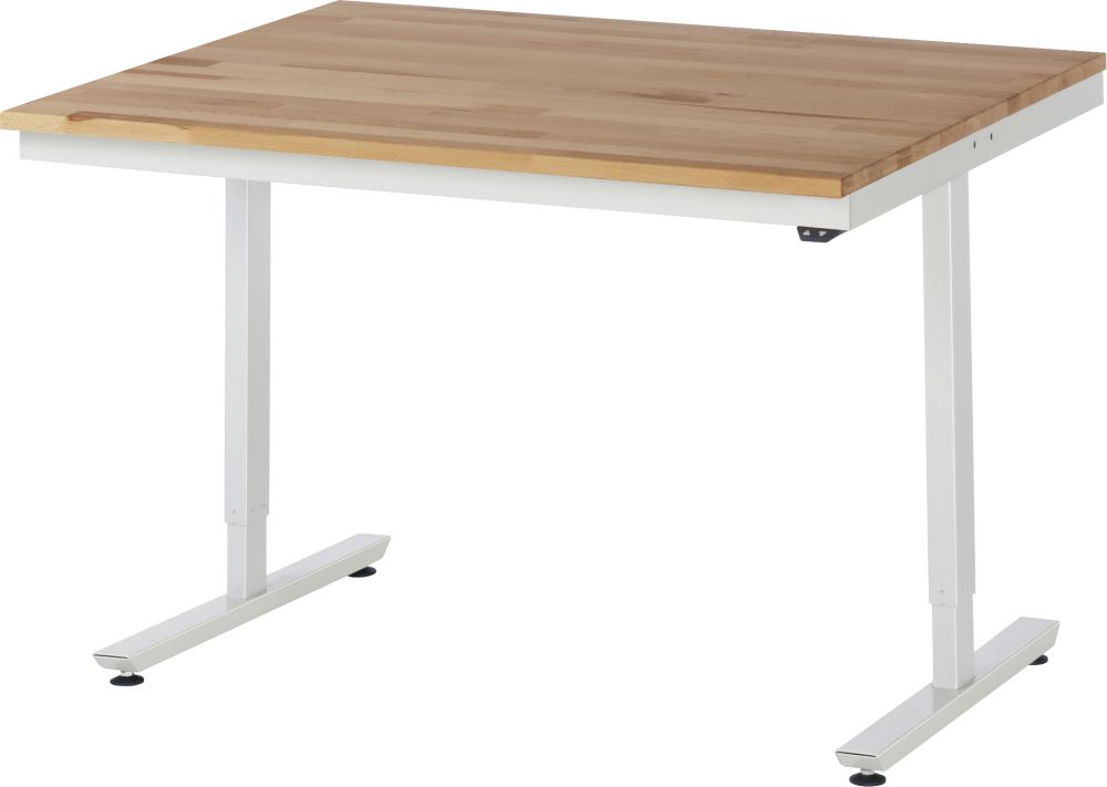 Produktbild RAU Arbeitstisch Serie adlatus 150 Breite 1250 mm x Tiefe 1000 mm