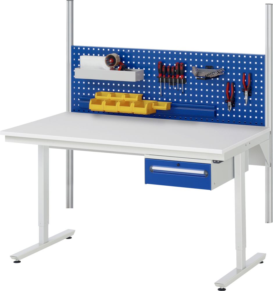 Produktbild RAU Arbeitstisch Serie adlatus 150 Breite 2000 mm x Tiefe 1000 mm bild 1