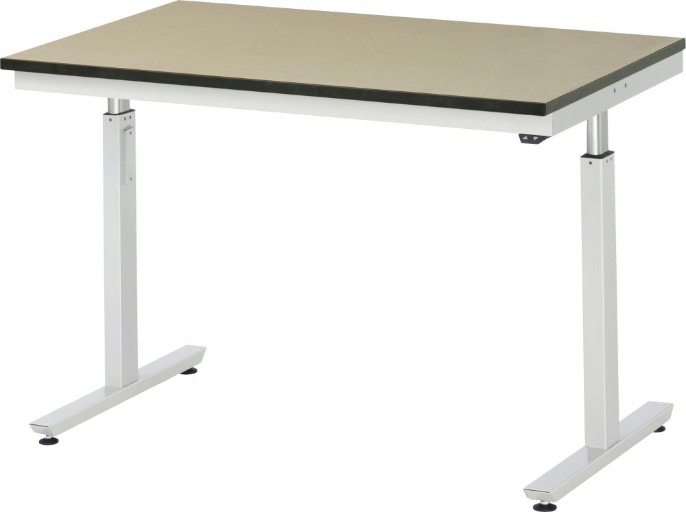 Produktbild RAU Werktisch adlatus 300 mit 2 Doppelhubsäulen 1250 x 800 mm