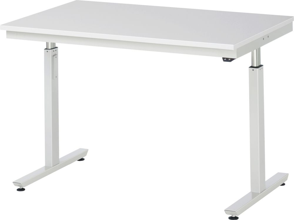 Produktbild RAU Werktisch Serie adlatus 300 Breite 1250 mm x Tiefe 800 mm bild 1