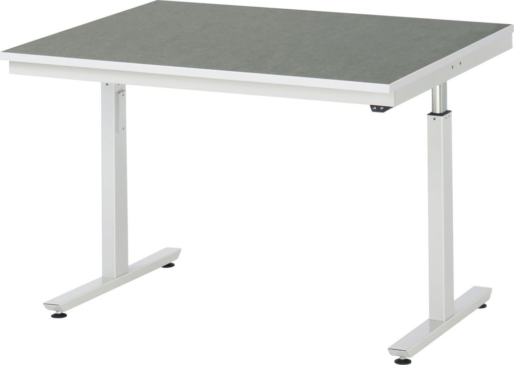 Produktbild RAU Werktisch adlatus 300 mit 2 Doppelhubsäulen 1250 x 1000 mm