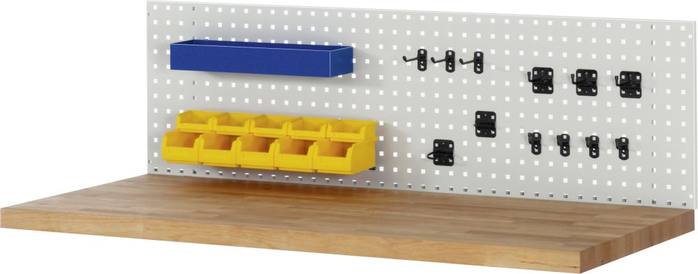 Produktbild RAU Lochplatte für Werkbankmontage Breite 1500 mm x Tiefe 15 mm x Höhe 450 mm bild 3