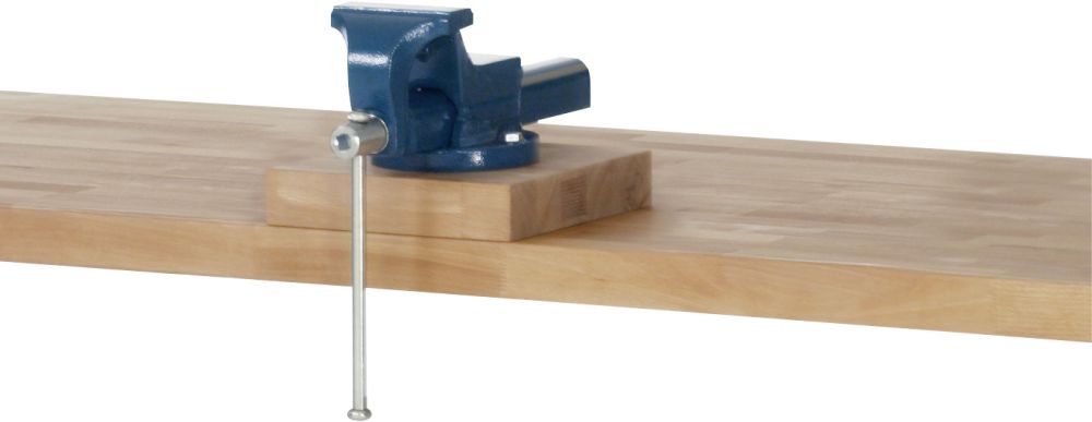 Produktbild RAU Schraubstockunterlage Buche Massiv Breite 250 mm