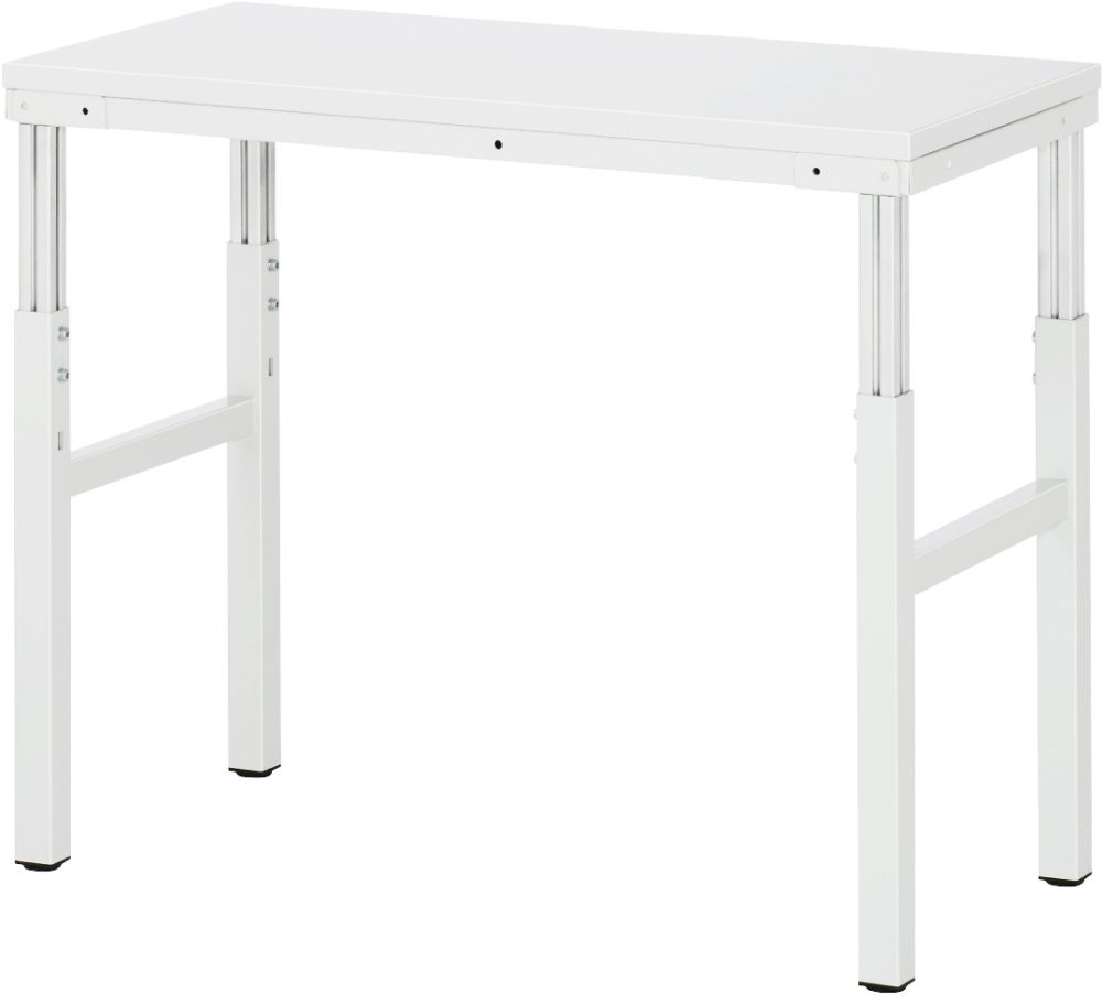 Produktbild Rau Arbeitsplatzsystem Serie E Basistisch 1000 x 500 x 650-1000 mm