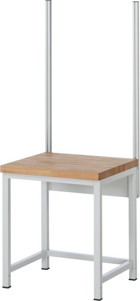 Produktbild Rau Befestigungssatz mit Systemstützen Breite 750 mm Farbe RAL7035