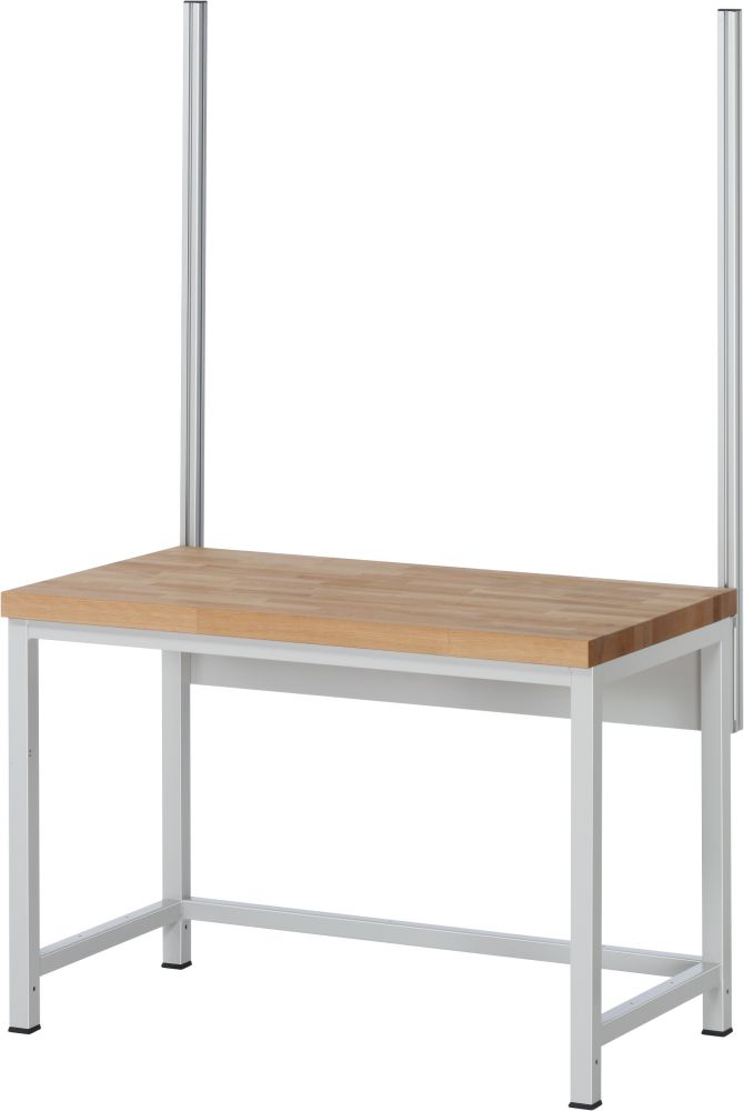 Produktbild Rau Befestigungssatz mit Systemstützen Farbe RAL7035 Breite 1250 mm