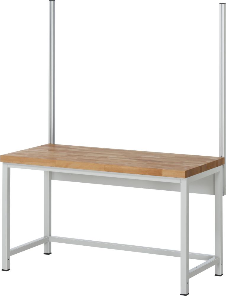 Produktbild RAU Befestigungssatz mit Systemstützen Breite 1500 mm Farbe Gestell RAL7035 bild 2