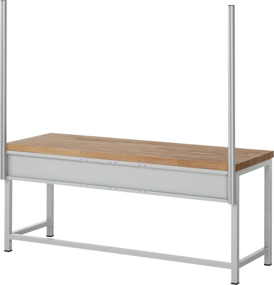 Produktbild Rau Befestigungssatz mit Systemstützen Farbe RAL7035 Breite 2000 mm