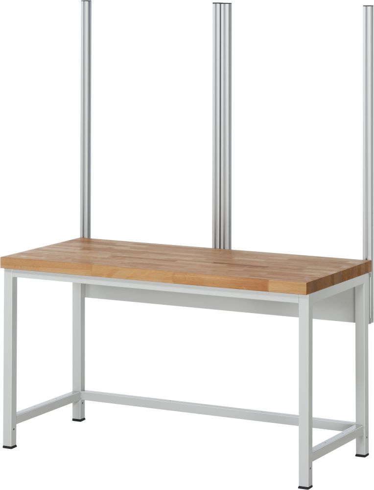 Produktbild Rau Befestigungssatz mit Systemstützen Breite 1500 mm RAL7035