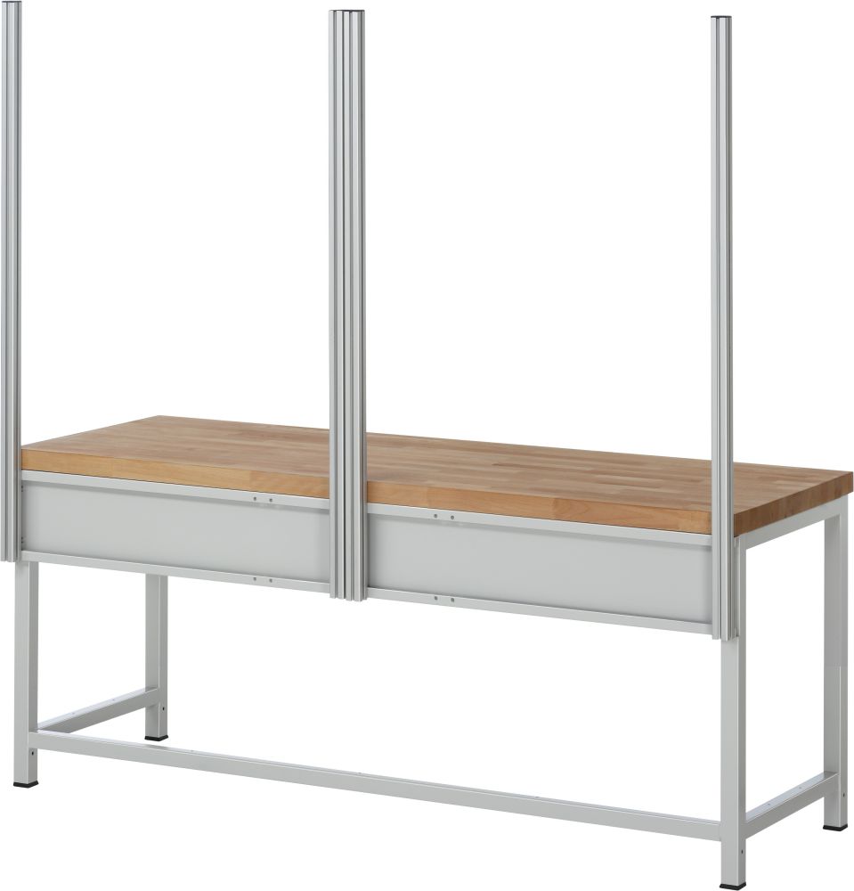 Produktbild RAU Befestigungssatz mit Systemstützen Breite 3000 mm Farbe Gestell RAL7035