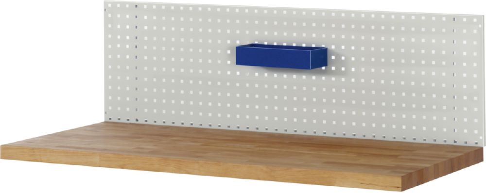 Produktbild Rau Ablagekasten für Lochplatte RAL 7035