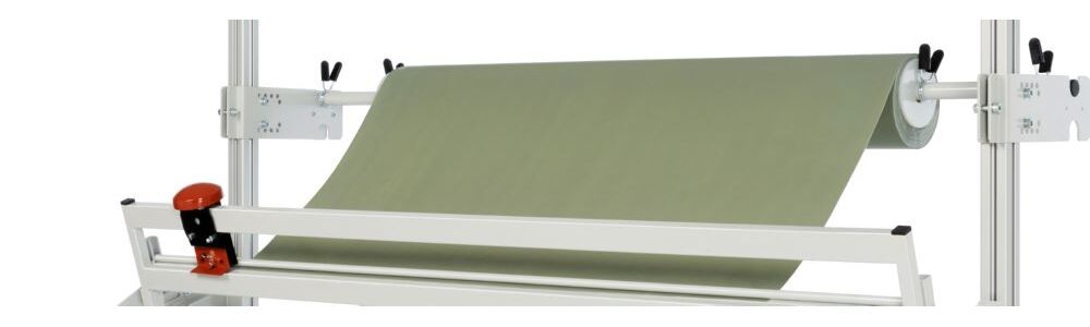 Produktbild Abrolleinheit zur Montage an System-Stützen 1250 x 270 x 90 mm bild 2