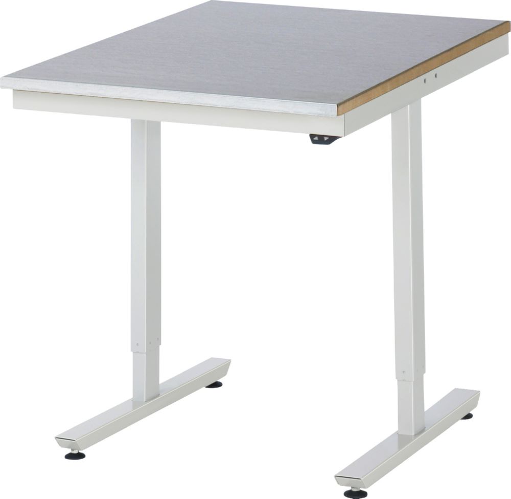 Produktbild RAU Arbeitstisch Serie adlatus 150 Höhenverstellbar Breite 750 mm x Tiefe 1000 mm