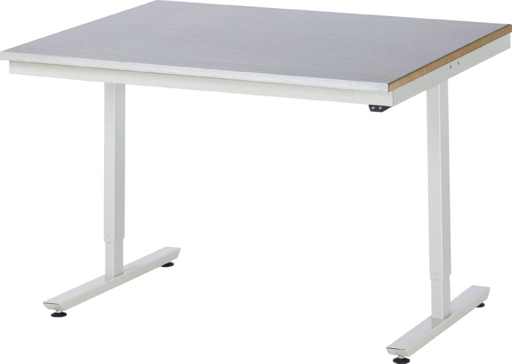 Produktbild RAU Arbeitstisch Serie adlatus 150 Höhenverstellbar Breite 1250 mm x Tiefe 1000 mm