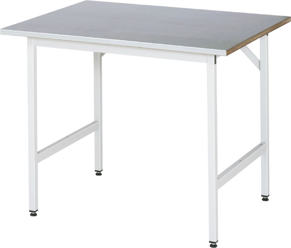 Produktbild Rau Arbeitstisch Serie Jerry Plattenstärke 25 mm 1000 x 800 x 800-850 mm