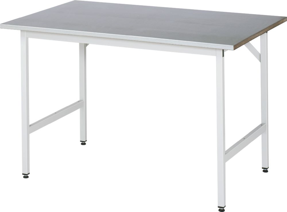Produktbild Rau Arbeitstisch Serie Jerry 1250 x 800 x 800-850 mm Stärke 25 mm