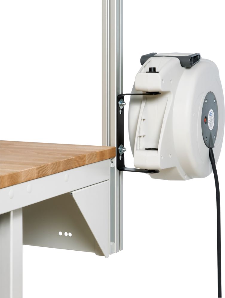 Produktbild Automatischer Kabelaufoller 390 x 180 x 320 mm grau/schwarz bild 4