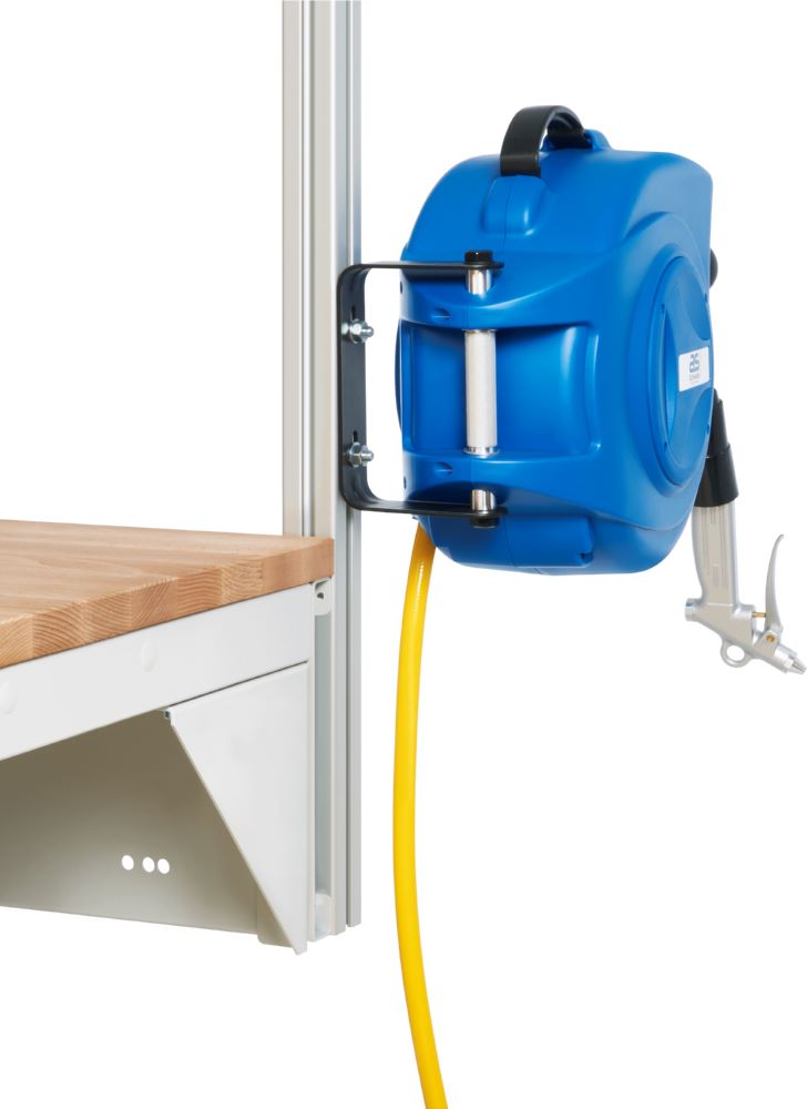 Produktbild Automatischer Schlauchaufroller 390 x 180 x 330 mm blau/schwarz bild 3