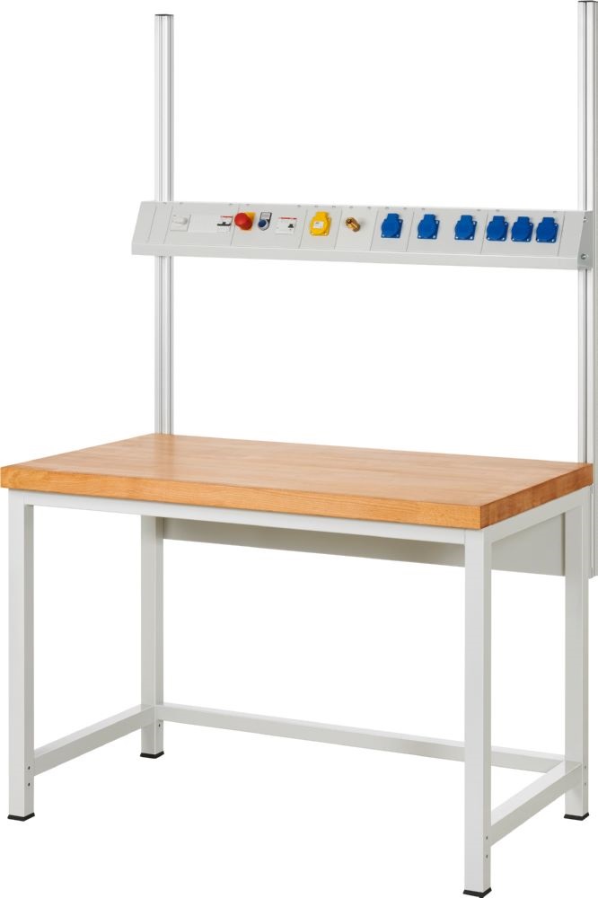 Produktbild Rau Werkbänke Basis-Medienkanal 400V zur Bestückung Breite 1000 mm bild 2