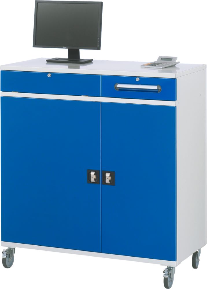 Produktbild Computer Schrank 99 mobil 1100 x 520 x 1185 mm bild 2