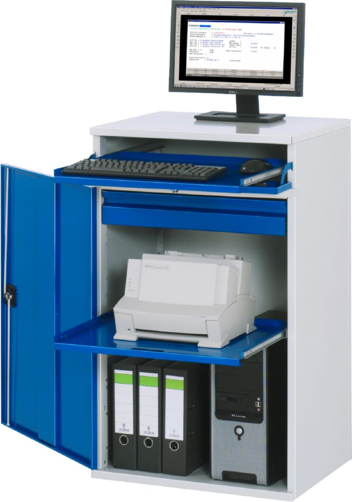 Produktbild Computer Schrank 99 stationär 650 x 520 x 1060 mm bild 2