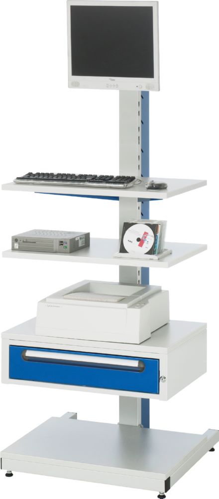 Produktbild Rau Computer Ständer Modell 6019 650 x 650 x 1680 mm