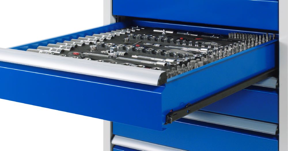 Produktbild RAU Fahrbare Werkbank 8000 - Modell 8001 Arbeitstisch Breite 750 mm bild 2