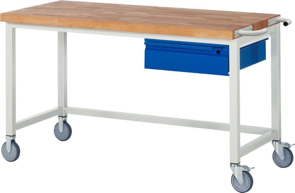 Produktbild Rau Werkbänke Fahrbare Werkbank 8000 1500 x 700 x 880 mm 1 Schublade-TA