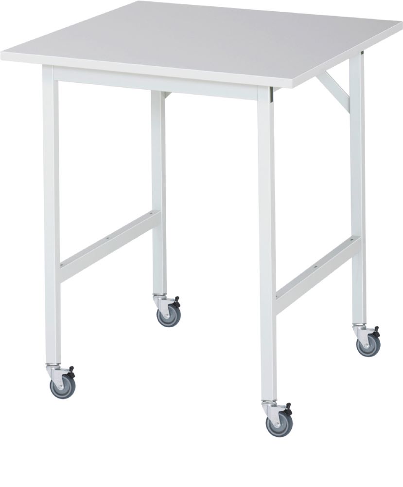 Produktbild Rau Werkbänke Fahrbarer Arbeitstisch Jerry 750 x 800 x 900 mm M-Platte 22 mm 4 Lenkrollen