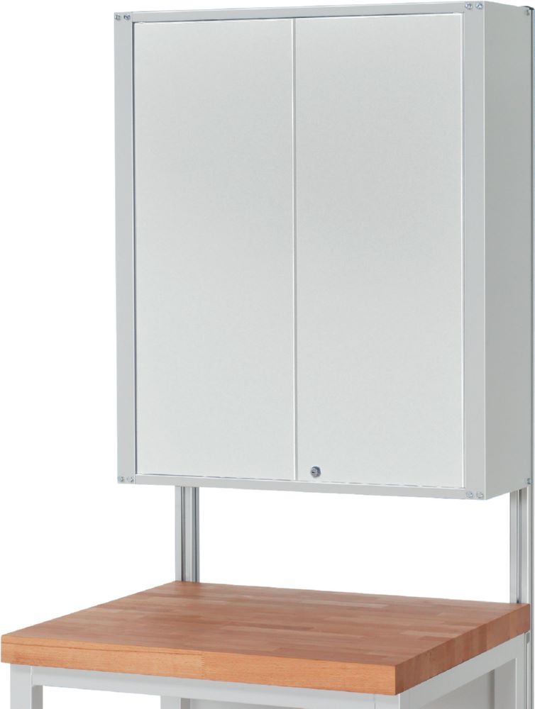 Produktbild Rau Werkbänke Hängeschrankank 750 x 250 x 900 mm RAL 7035