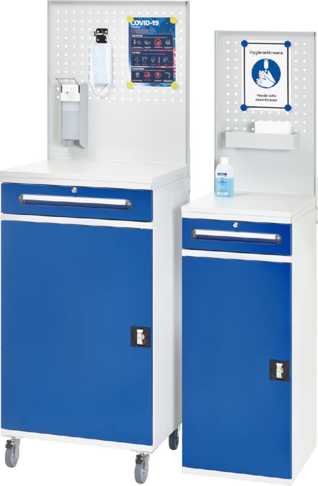 Produktbild Rau Hygiene Schrank Modell 1 fahrbar bild 2