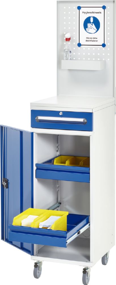 Produktbild Rau Hygiene Schrank Modell 1 fahrbar bild 3